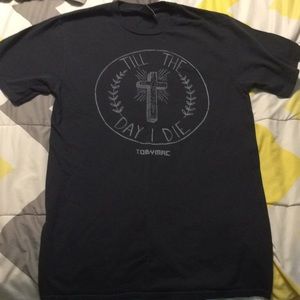 Toby Mac “TILL THE DAY I DIE” T-shirt.